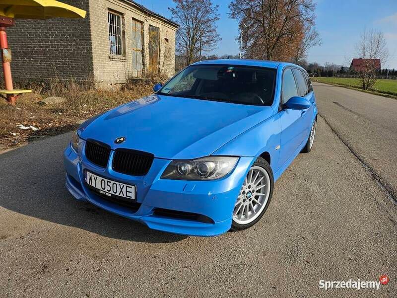 Niebieski Używany 2005 BMW 325 Kombi | 17 500 zł - Obraz 1/4