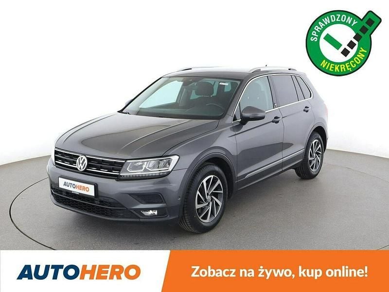 Szary Używany 2018 VW Tiguan SUV | 63 900 zł (Dobra cena) - Obraz 1/3