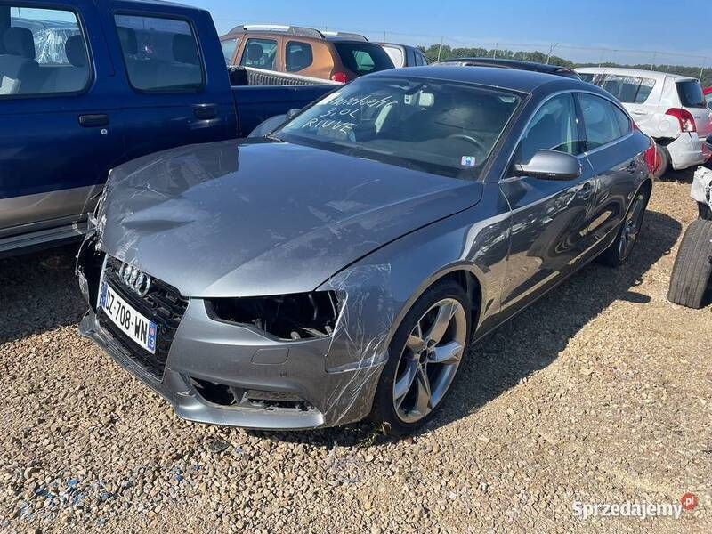 Szary Używany 2016 Audi A5 Coupe | 48 200 zł - Obraz 1/4