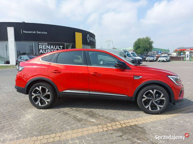 Czerwony Nowe 2024 Renault Arkana Techno SUV | 119 700 zł (Dobra cena) - Obraz 1/4