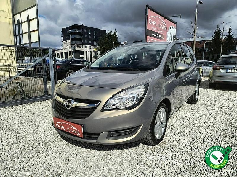 Żółtozłoty Używany 2014 Opel Meriva Minivan | 25 900 zł - Obraz 1/4
