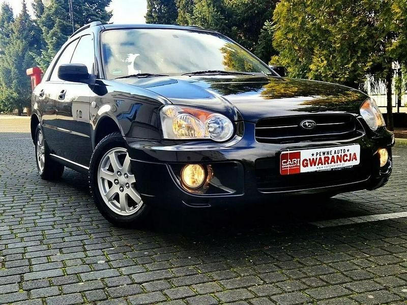 Czarny Używany 2004 Subaru Impreza Hatchback | 9999 zł - Obraz 1/4