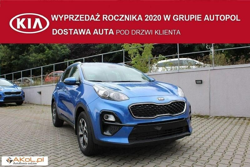 Niebieski (metalik) Używany 2020 Kia Sportage 2 SUV | 102 807 zł (Drogi) - Obraz 1/1