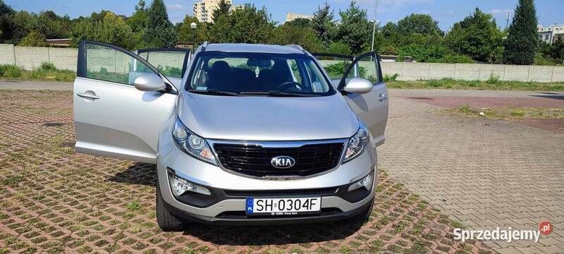 Srebrny Używany 2014 Kia Sportage 2 SUV | 50 500 zł (Uczciwa cena) - Obraz 1/4