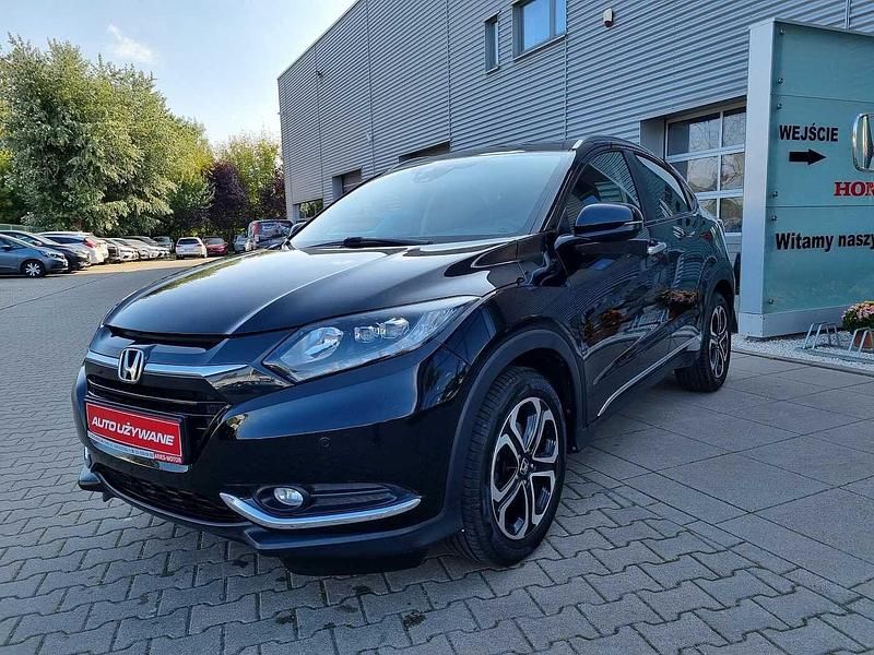 Crystal black p. Używany 2017 Honda HR-V Executive SUV | 68 500 zł (Uczciwa cena) - Obraz 1/4