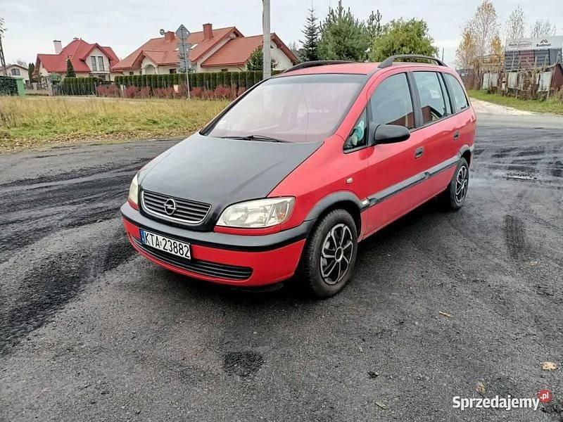Czerwony Używany 2000 Opel Zafira Sedan/Limuzyna | 2500 zł (Uczciwa cena) - Obraz 1/4