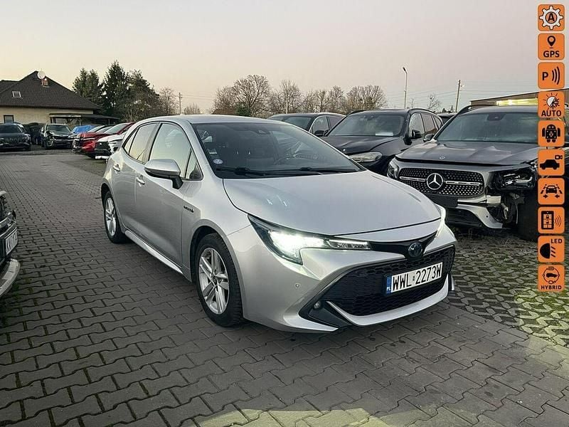 Srebrny (metalik) Używany 2019 Toyota Corolla Hatchback | 45 900 zł - Obraz 1/4