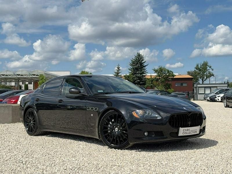 Czarny Używany 2012 Maserati Quattroporte Sedan/Limuzyna | 99 900 zł - Obraz 1/4