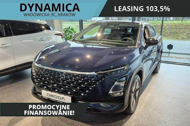 Niebieski ciemny Nowe 2024 Omoda 5 SUV | 129 500 zł (Dość drogi) - Obraz 1/4