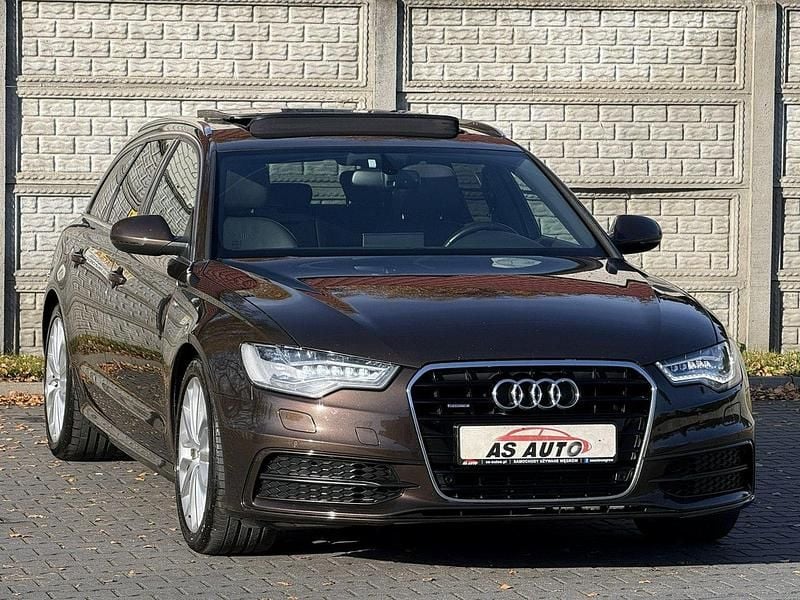 Używany Audi A6 S-Line 204 KM (150 kW) 2014 Brązowy Kombi