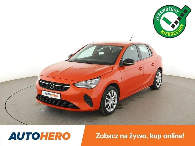 Pomarańczowy (metalik) Używany 2021 Opel Corsa-e Hatchback | 53 900 zł - Obraz 1/3