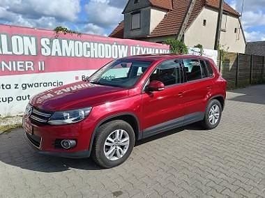 Czerwony Używany 2012 VW Tiguan SUV | 39 900 zł (Dobra cena) - Obraz 1/4