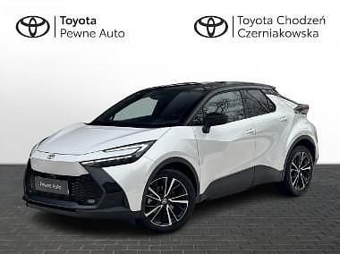 Biały Używany 2024 Toyota C-HR Executive SUV | 164 900 zł (Uczciwa cena) - Obraz 1/4
