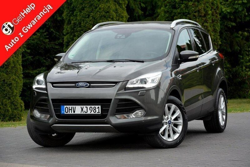 Szary Używany 2016 Ford Kuga SUV | 57 900 zł (Dobra cena) - Obraz 1/4