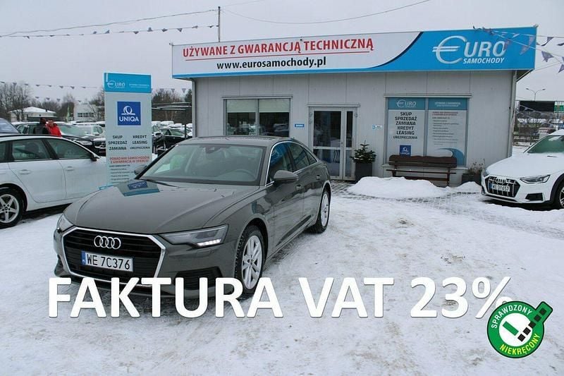 Szary Używany 2022 Audi A6 Sedan/Limuzyna | 136 899 zł (Dość drogi) - Obraz 1/4