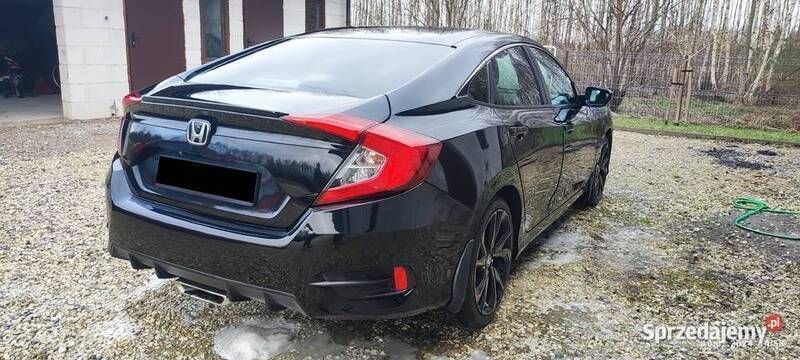 Używany Honda Civic Sport 2019 Czarny Sedan/Limuzyna