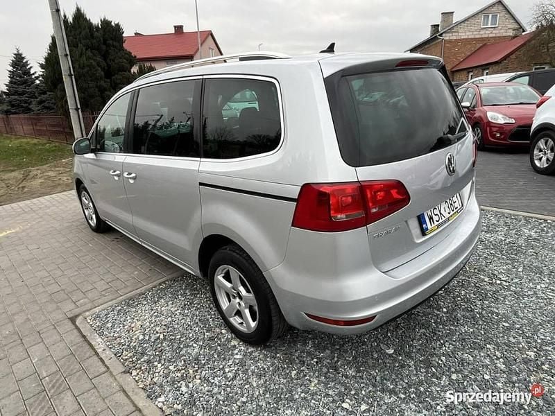 Srebrny Używany 2011 VW Sharan Minivan | 27 900 zł (Super Cena) - Obraz 1/4