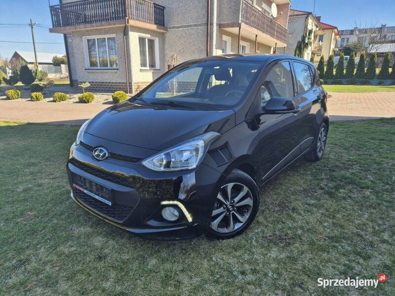 Czarny Używany 2014 Hyundai i10 Hatchback | 25 900 zł (Uczciwa cena) - Obraz 1/4