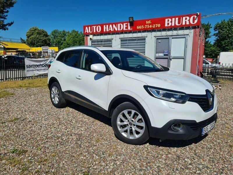 Biały Używany 2017 Renault Kadjar SUV | 51 900 zł (Uczciwa cena) - Obraz 1/4