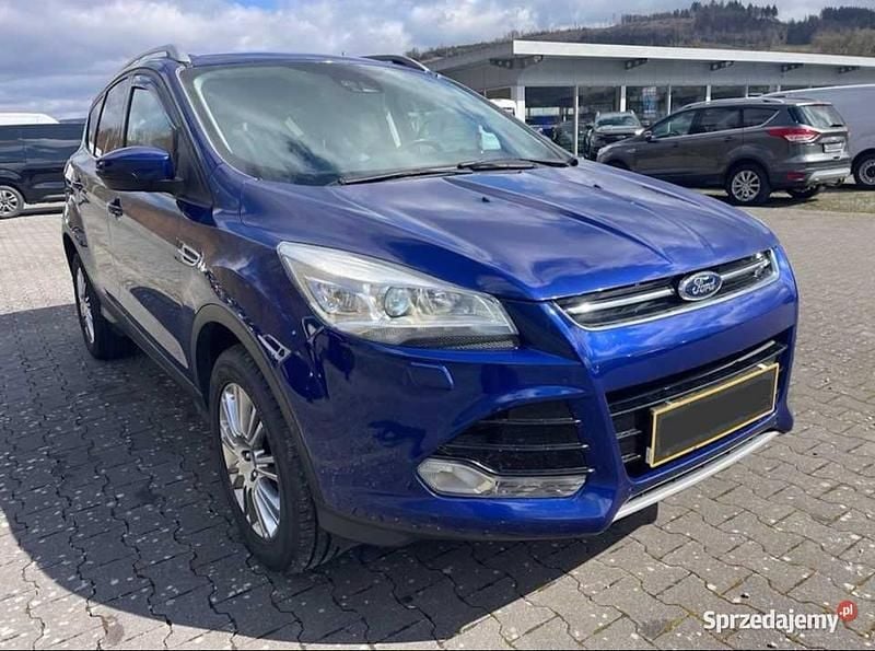 Granatowy Używany 2014 Ford Kuga Titanium SUV | 44 900 zł (Dobra cena) - Obraz 1/4