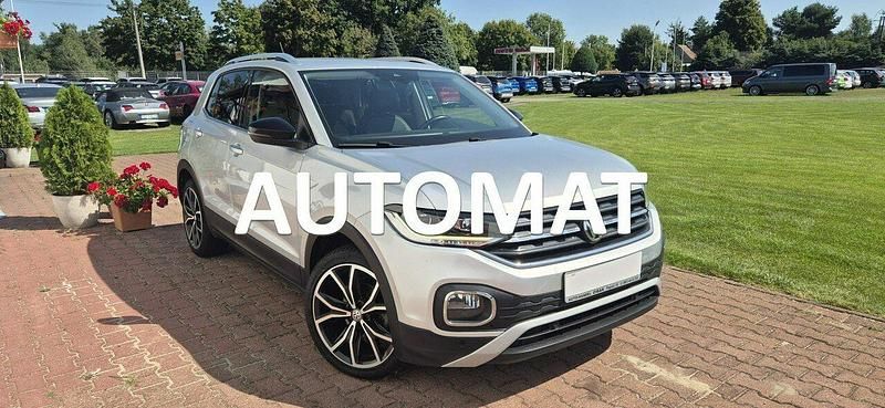 Srebrny Używany 2020 VW T-Cross SUV | 79 800 zł - Obraz 1/4
