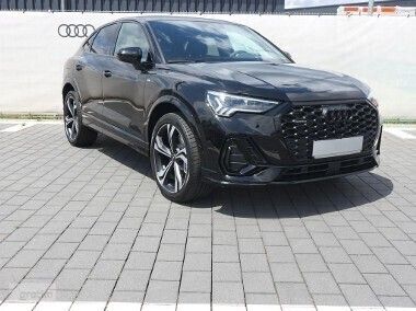 Czarny Używany 2022 Audi Q3 S-Line SUV | 244 767 zł - Obraz 1/4