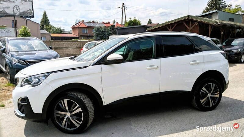 Biały Używany 2017 Peugeot 3008 SUV | 49 900 zł (Dobra cena) - Obraz 1/4
