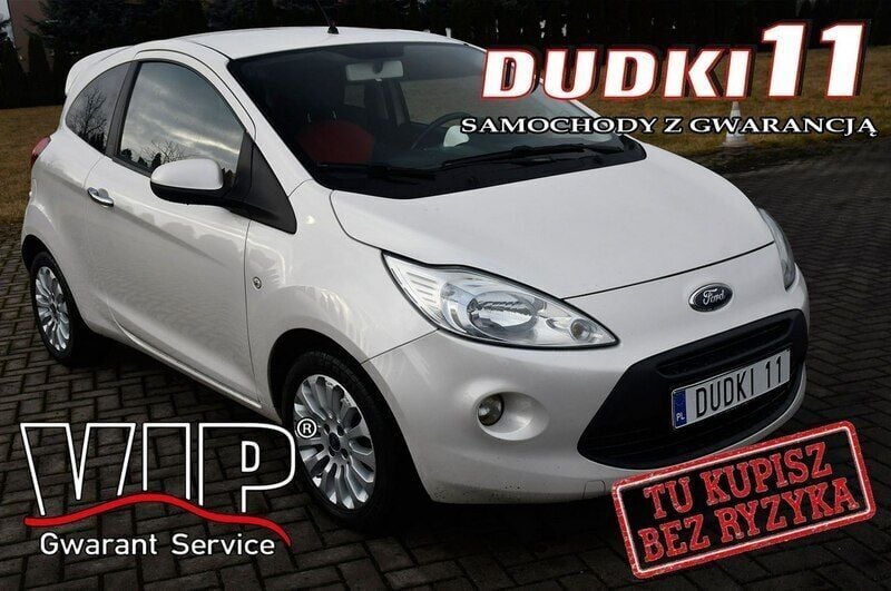 Biały Używany 2011 Ford Ka Hatchback | 13 900 zł (Uczciwa cena) - Obraz 1/4