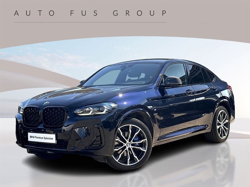 Czarny carbon m metalizowany Używany 2024 BMW X4 Shadowline SUV | 275 900 zł - Obraz 1/3