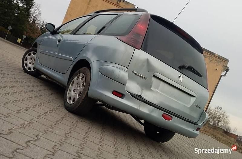 Używany Peugeot 206 2005 Zielony Kombi