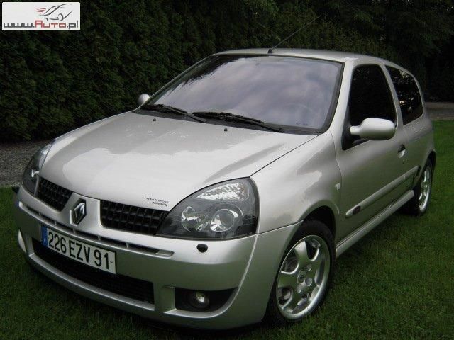Srebrny Używany 2000 Renault Clio II Hatchback | 11 900 zł - Obraz 1/4