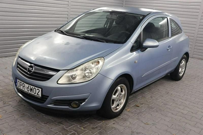 Używany Opel Corsa 75 KM (55 kW) 2007 Niebieski (metalik) Sedan/Limuzyna