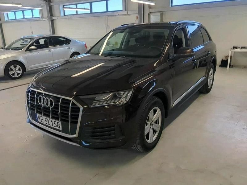 Brązowobeżowy Używany 2022 Audi Q7 SUV | 199 900 zł (Drogi) - Obraz 1/3