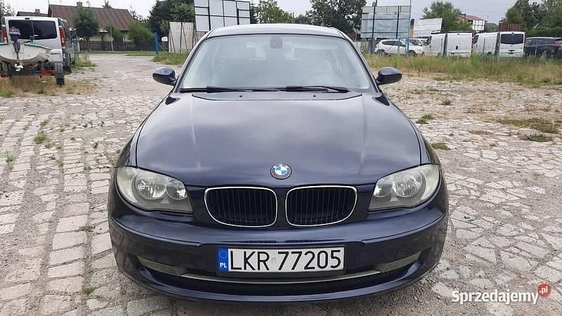 Granatowy Używany 2007 BMW 116 Hatchback | 11 500 zł (Dobra cena) - Obraz 1/4