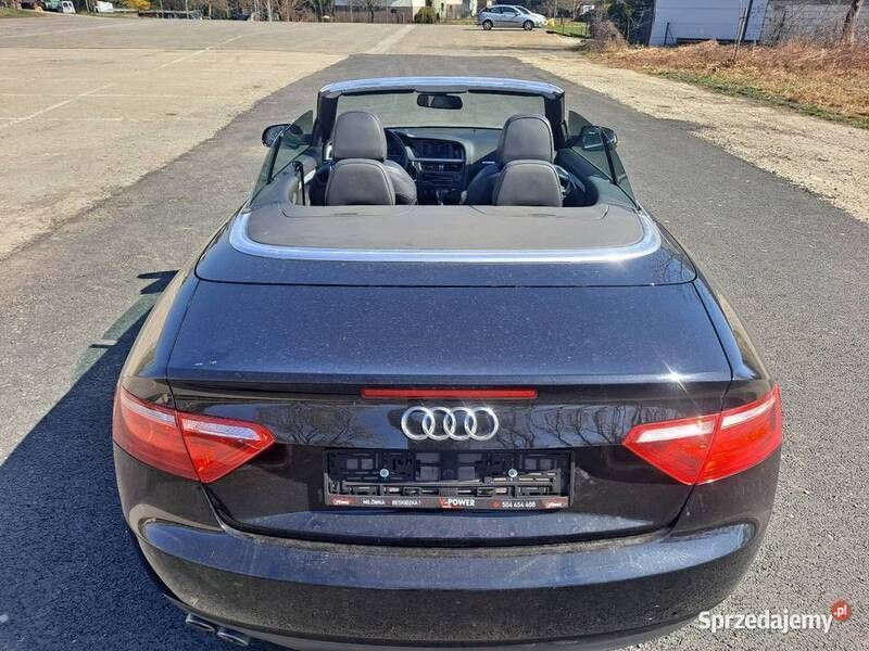 Używany Audi A5 Cabriolet S-Line 2014 Czarny Kabriolet