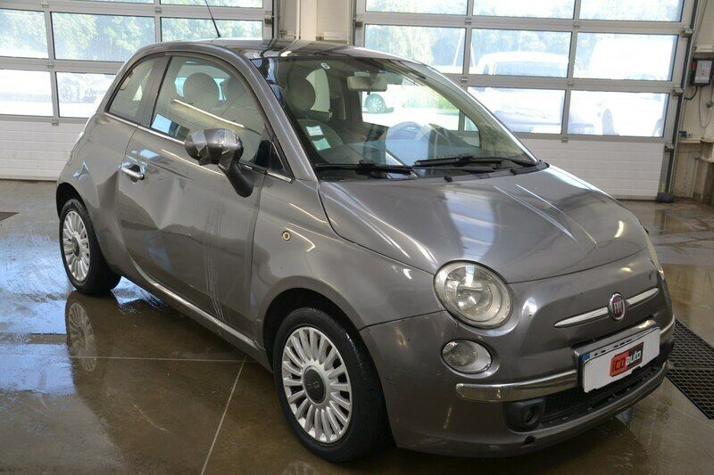 Biały Używany 2009 Fiat 500 Hatchback | 6500 zł - Obraz 1/4