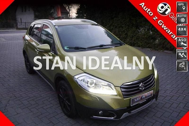 Zielony Używany 2013 Suzuki SX4 S-Cross SUV | 29 800 zł (Uczciwa cena) - Obraz 1/4