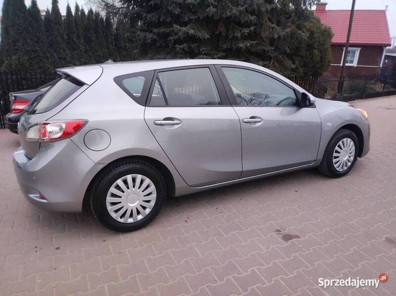 Używany Mazda 3 2012 Srebrny Hatchback