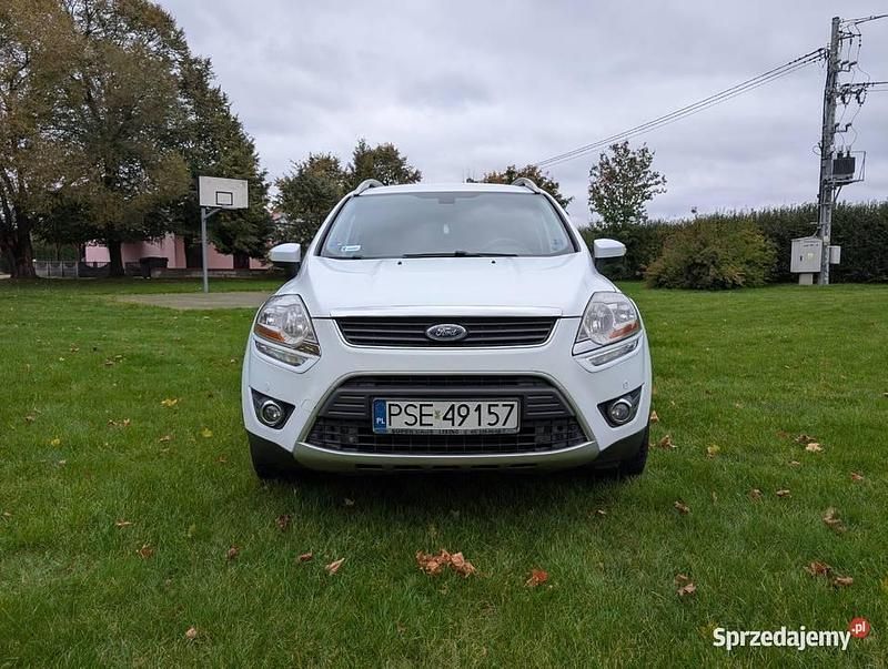 Biały Używany 2011 Ford Kuga SUV | 30 500 zł (Uczciwa cena) - Obraz 1/4