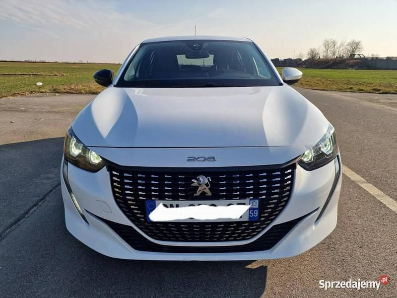 Biały Używany 2023 Peugeot 208 Hatchback | 36 999 zł - Obraz 1/4