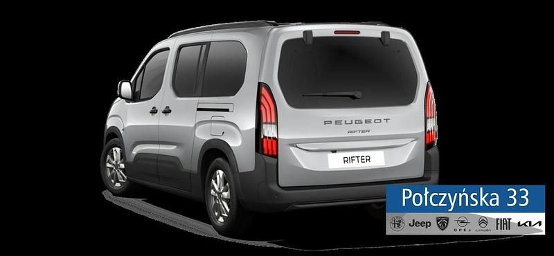 Nowe Peugeot Rifter 110 KM (80 kW) 2025 Szary (metalik) Minivan