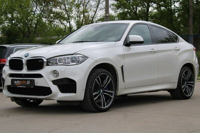 Biały Używany 2017 BMW X6 M SUV | 134 000 zł - Obraz 1/4