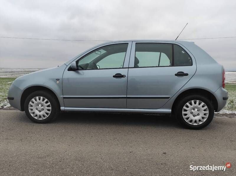 Szary Używany 2002 Skoda Fabia Hatchback | 9900 zł (Drogi) - Obraz 1/4