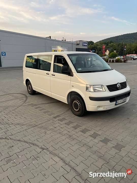 Biały Używany 2009 VW T5 Van | 28 000 zł (Uczciwa cena) - Obraz 1/4