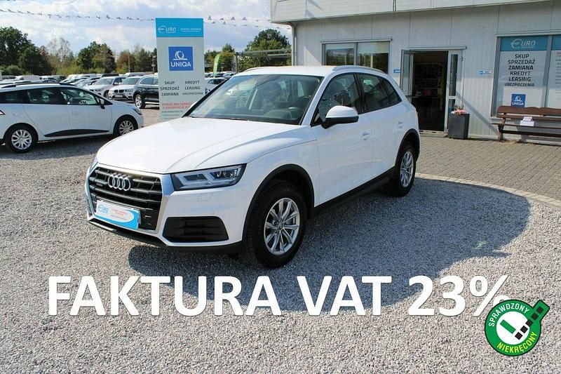 Biały Używany 2020 Audi Q5 SUV | 93 415 zł - Obraz 1/4