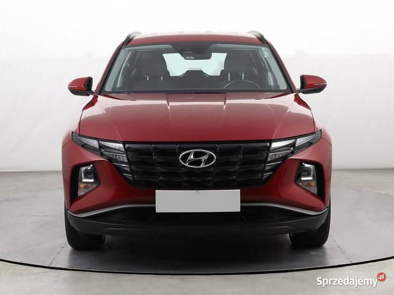 Czerwony Używany 2021 Hyundai Tucson SUV | 91 999 zł (Uczciwa cena) - Obraz 1/4