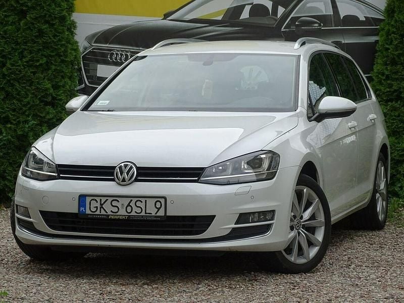 Biały Używany 2013 VW Golf VII Kombi | 35 900 zł (Dość drogi) - Obraz 1/4