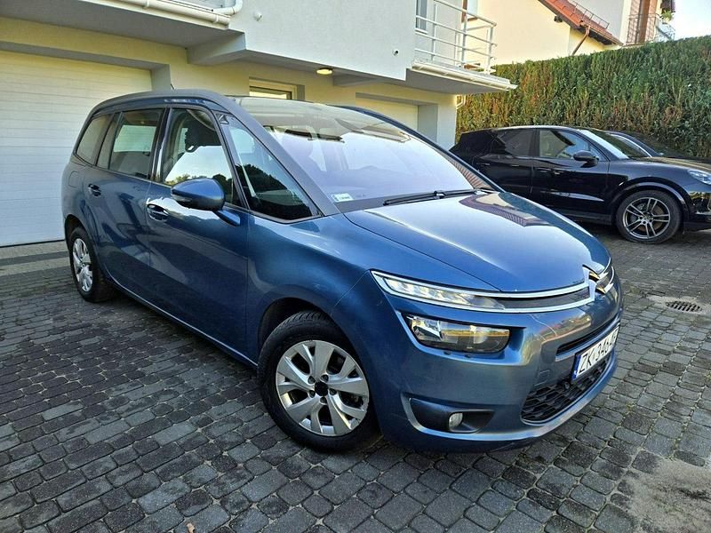 Niebieski (metalik) Używany 2014 Citroën Grand C4 Picasso Minivan | 24 900 zł (Super Cena) - Obraz 1/4