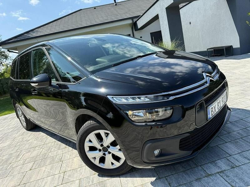 Czarny Używany 2018 Citroën Grand C4 Picasso Minivan | 39 999 zł (Uczciwa cena) - Obraz 1/4