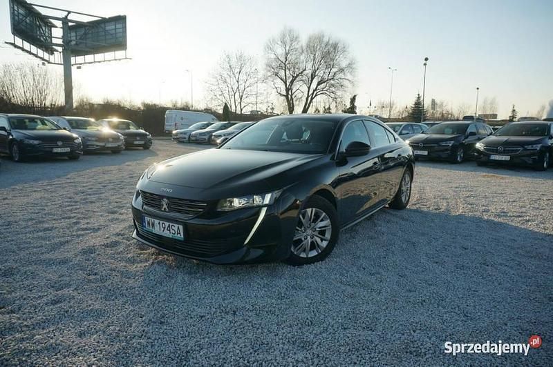 Czarny Używany 2019 Peugeot 508 Active Sedan/Limuzyna | 63 200 zł (Dobra cena) - Obraz 1/4